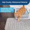 imagePetSafe AntiTracking Litter Mat  Traps Crystal and Clay Clumping Cat Litter  Durable Mesh Material  Easy to Clean Mat  Compatible with All Cat Litter Boxes  Medium Size