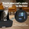 imagePetSafe AntiTracking Litter Mat  Traps Crystal and Clay Clumping Cat Litter  Durable Mesh Material  Easy to Clean Mat  Compatible with All Cat Litter Boxes  Small SizeBlack