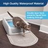 imagePetSafe AntiTracking Litter Mat  Traps Crystal and Clay Clumping Cat Litter  Durable Mesh Material  Easy to Clean Mat  Compatible with All Cat Litter Boxes  Small SizeGray