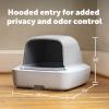 imagePetSafe AntiTracking Litter Mat  Traps Crystal and Clay Clumping Cat Litter  Durable Mesh Material  Easy to Clean Mat  Compatible with All Cat Litter Boxes  Small SizeWhite
