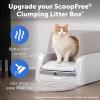 imagePetSafe ScoopFree Clumping Automatic Self Cleaning Cat Litter Box Hood and Accessory Bundle  Includes Litter Box Hood Waste Bin Liners for Easy Cleanup and Litter Mat for Less Tracking and Mess
