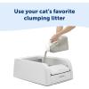 imagePetSafe ScoopFree Clumping SelfCleaning Litter Box  Automatic Electric Litter Box with Integrated Health Counter  MessFree Waste Disposal  OdorFree for Fresh EnvironmentGray