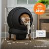 imagePetSafe ScoopFree SmartSpin SelfCleaning Cat Litter Box Black  Advanced Odor Control App Controlled with Health Monitoring Works with Any Litter Up to 2 Weeks of HandsFree Cleaning