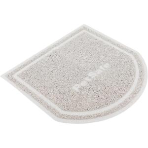 imagePetSafe AntiTracking Litter Mat  Traps Crystal and Clay Clumping Cat Litter  Durable Mesh Material  Easy to Clean Mat  Compatible with All Cat Litter Boxes  Small SizeGray