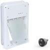 imagePetSafe Electronic Pet Door  RustProof Programmable Smart CollarActivated Dog or Cat Entry  Easy Installation ampamp SpaceSaving Design  Small  Fits Pets Up to 15 lbElectronic Pet Door