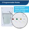 imagePetSafe Electronic Pet Door  RustProof Programmable Smart CollarActivated Dog or Cat Entry  Easy Installation ampamp SpaceSaving Design  Small  Fits Pets Up to 15 lbElectronic Pet Door