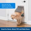 imagePetSafe Extreme Weather Pet Door  Insulated WeatherResistant Dog ampamp Cat Door with Durable Plastic Frame  Maximum EnergySaving Efficiency  Small  for Dogs ampamp Cats up to 15 lbsPlastic Pet Door