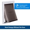 imagePetSafe Extreme Weather Pet Door  Insulated WeatherResistant Dog ampamp Cat Door with Durable Plastic Frame  Maximum EnergySaving Efficiency  Small  for Dogs ampamp Cats up to 15 lbsPlastic Pet Door