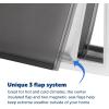 imagePetSafe Extreme Weather Pet Door  Insulated WeatherResistant Dog ampamp Cat Door with Durable Plastic Frame  Maximum EnergySaving Efficiency  Small  for Dogs ampamp Cats up to 15 lbsPlastic Pet Door