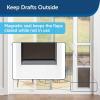 imagePetSafe Extreme Weather Sliding Glass Pet Door Replacement Flaps  Maintains Indoor Temperature  EnergySaving  Weatherproof Dog Door Replacement  LargeMedium