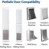 imagePetSafe Original Replacement Flap  Doggie Door Vinyl Replacement Flap for Sliding Glass Pet Door  Durable ampamp Made with NonToxic Materials  8 78quot H x 5 18quot W  LargeLarge Pack of 1
