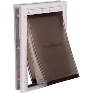 imagePetSafe Extreme Weather Pet Door  Insulated WeatherResistant Dog ampamp Cat Door with Durable Plastic Frame  Maximum EnergySaving Efficiency  Small  for Dogs ampamp Cats up to 15 lbsPlastic Pet Door
