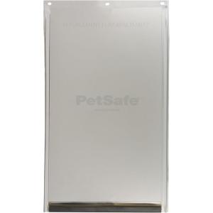 imagePetSafe Original Replacement Flap  Doggie Door Vinyl Replacement Flap for Sliding Glass Pet Door  Durable ampamp Made with NonToxic Materials  8 78quot H x 5 18quot W  LargeSmall Pack of 1