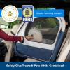 imagePetSafe Happy Ride Collapsible Travel Crate  Safe Travel Containment with Heavy Duty Aluminum Frame Mesh Windows Convenient Storage Pockets ampamp Secure Seat Belt Access  Road Trip Crate