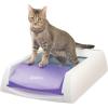 imagePetSafe ScoopFree Purple FrontEntry Covered Ultra Self Cleaning Cat Litter Box System  Hands Free Cleaning  Crystal Litter  Disposable Tray  Hooded DesignPurple
