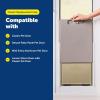 imagePetSafe Classic Replacement Flap  Maintains Weather Seal  Soft Tinted Vinyl Flap with Magnetic Closure  Compatible with Wall Entry amp Patio Panel Pet Doors  Easy to Install  MediumLarge Pack of 1