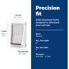 imagePetSafe Freedom Aluminum Pet Door for Dogs and Cats Medium White Tinted Vinyl FlapSustainable Packaging