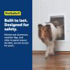 imagePetSafe Freedom Aluminum Pet Door for Dogs and Cats Medium White Tinted Vinyl FlapSustainable Packaging