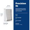 imagePetSafe Freedom Aluminum Pet Door for Dogs and Cats Medium White Tinted Vinyl FlapSustainable Packaging
