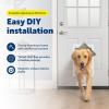 imagePetSafe Freedom Aluminum Pet Door for Dogs and Cats Medium White Tinted Vinyl FlapSustainable Packaging