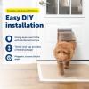 imagePetSafe Freedom Aluminum Pet Door for Dogs and Cats Medium White Tinted Vinyl FlapSustainable Packaging