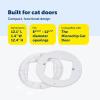 imagePetSafe Microchip Cat Door Installation Adaptor Easy Install into Glass or Metal Doors and Walls1 Count Pack of 1