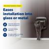 imagePetSafe Microchip Cat Door Installation Adaptor Easy Install into Glass or Metal Doors and Walls1 Count Pack of 1