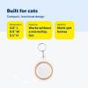 imagePetSafe Microchip Cat Door amp Key Fob System  Exclusive Entry Access  Programmable Microchip Tag Device  Secure Entry System  Indoor amp Outdoor Passage  RFID Access Cat Device  Key Fob Only