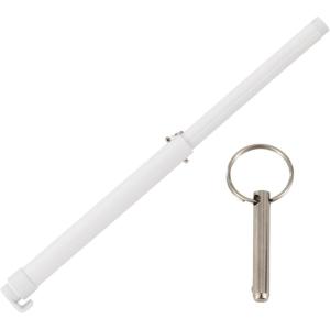 imagePetSafe Sliding Glass Pet Door Security Bar  Adjustable Up to 28 Inches  Fits Sliding Glass Doors Up to 72 Inches  EasytoInstall with Screws or Adhesive Strips  Compatible Pet Entrance