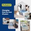 imagePetSafe ScoopFree Crystal Cat Litter amp Refill Tray with Lid Fragrance Free 43 Lb Bag with TrayWhite