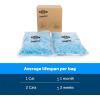 imagePetSafe ScoopFree Premium Crystal Cat Litter  Outperforms Clay Litter  Refill Packs  Reusable Tray Compatible  Fresh Scent  43 lb Bags  8 PackFresh