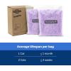 imagePetSafe ScoopFree Premium Crystal Cat Litter  Outperforms Clay Litter  Refill Packs  Reusable Tray Compatible  Fresh Scent  43 lb Bags  8 PackLavender