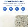 imagePetSafe ScoopFree Premium Crystal Cat Litter  Outperforms Clay Litter  Refill Packs  Reusable Tray Compatible  Fresh Scent  43 lb Bags  8 PackUnscented