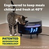 image:imagePetSafe FreshFeed Refrigerated Pet Feeder Automatic Wet Food Feeder for Cats amp Small Dogs App Control 6 Fresh Meals Stainless Steel Inserts BlackBlack