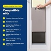 image:imagePetSafe Closing Panel Pet Door Cover  Lets You Control When Pets Go inout Fits Freedom Aluminum Wall Entry Sliding Glass PetSafe Doors Classic Pet DoorLarge